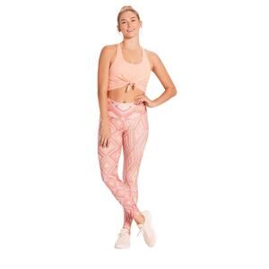 Niyama Sol Womens S Kilim Barefoot Leggings in Melon